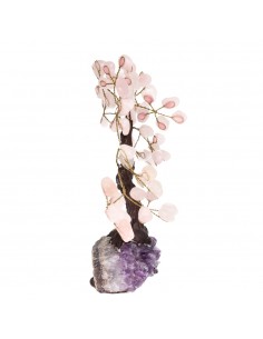 Petit arbre en quartz rose... 2
