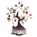 Mix Minerals Tree Mini Amethyst Druse Base