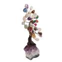 Mini Amethyst Druse Base Mineral Mix Tree