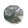 Moss Agate Flat Tumbled A Grade