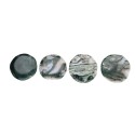 Moss Agate Flat Tumbled A