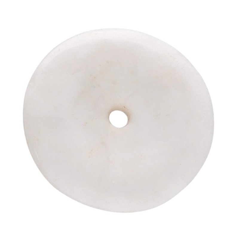 Donut Grande di Quarzo Latteo A
