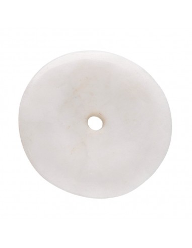 Grande Donut in quarzo latte di alta...