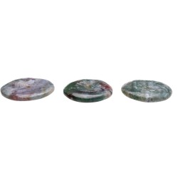 Large Agate Moss Agate Donut Quality A