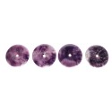 Lepidolite A com donut de mica grande