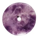 Lepidolite A com donut de mica grande