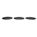 Large Black Obsidian Donut A