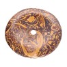 Donut de Jaspe Fóssil Grande Grau A