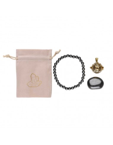 Coffret de protection en hématite -...