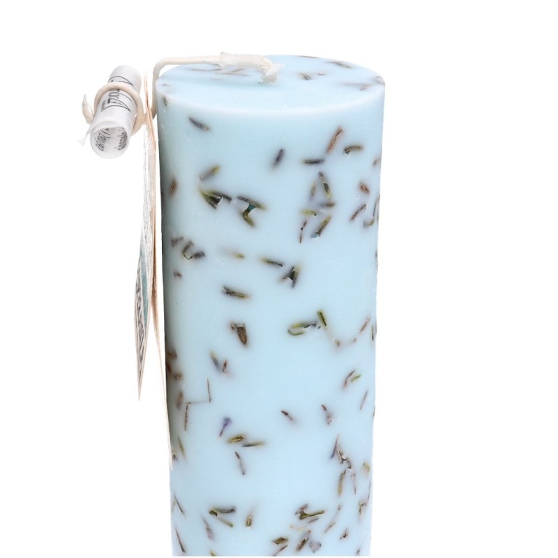 Candela Rituale Speranza con Lavanda Fiore della Fede