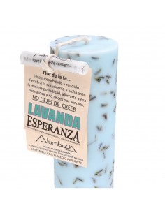 Vela Artesanal con Lavanda... 2