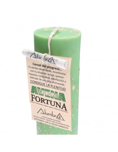 Candela artigianale all'avena - Fortuna