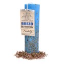 Vela Ritual Protección con Berzo el Escudo de Flor