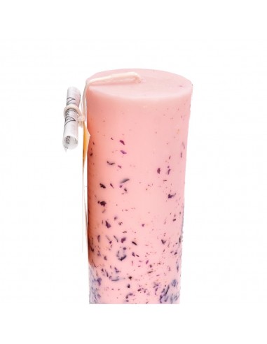 Candela artigianale con Malva -...