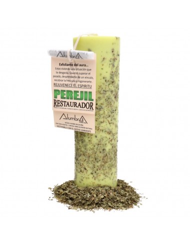 Candela artigianale al prezzemolo -...