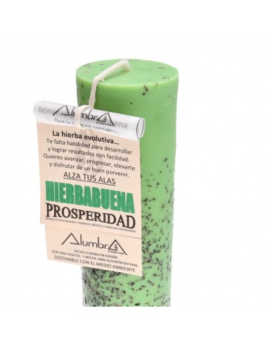 Candela artigianale con Menta -...