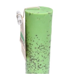 Bougie rituelle de prospérité à la menthe poivrée