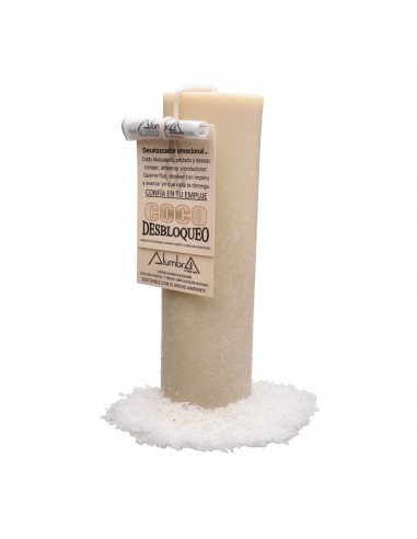Candela artigianale al cocco - Sblocco