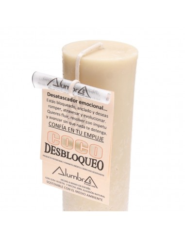 Candela artigianale al cocco - Sblocco
