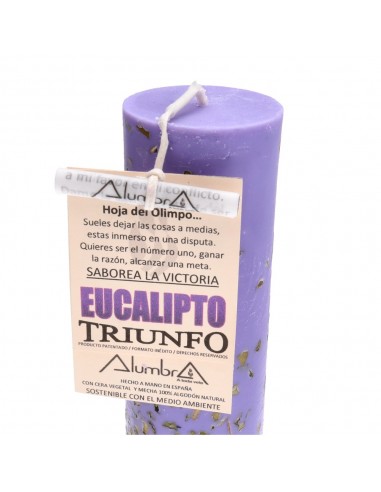 Vela Artigianale con Eucalipto - Triunfo