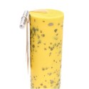 Lucky Ritual Candle with Laurel Leaf of Happiness