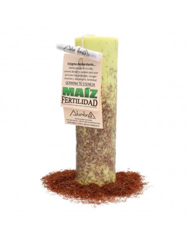Candela Artigianale con Mais - Fertilità