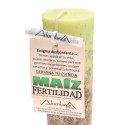 Fertility Ritual Candle with Overflowing Stigma Corn