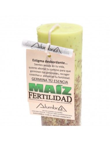 Candela Artigianale con Mais - Fertilità