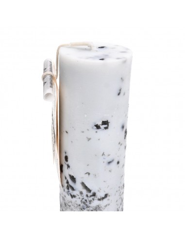 Handcrafted Candle with Obsidian -...