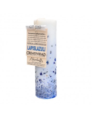 Vela Artigianale con Lapislazzuli -...
