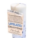 Bougie rituelle de créativité avec Lapis Lazuli