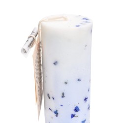 Bougie rituelle de créativité avec Lapis Lazuli