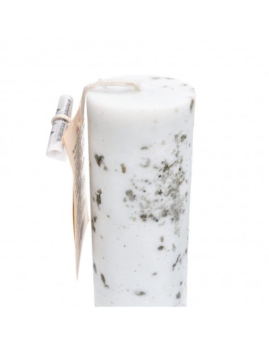 Candela artigianale con labradorite -...