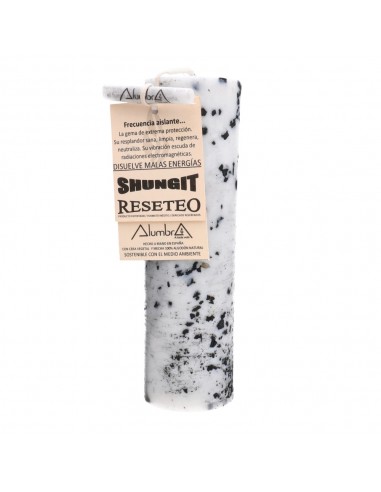 Candela artigianale con Shungite - Reset