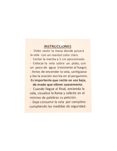 Bougie rituelle d'équilibre avec...