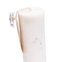 Fertility Ritual Candle with Moonstone Frequency Germinating Moonstone
