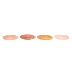Quartz moyen Hématoïde Orange Quartz moyen Donut Qualité A