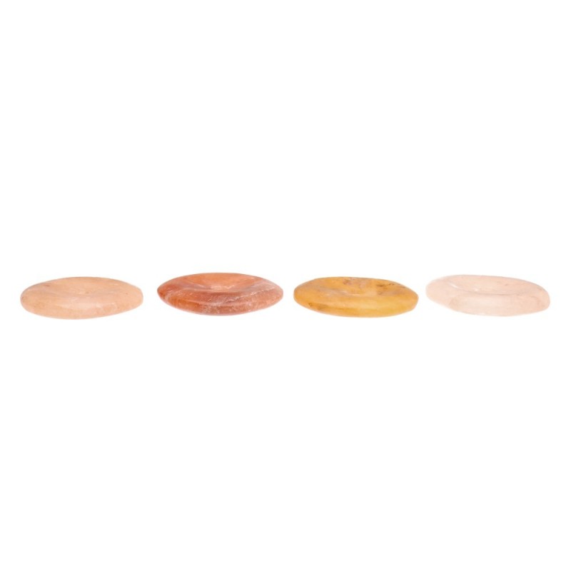 Donut Medio di Quarzo Ematoide Arancione Qualità A__