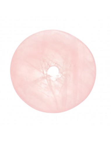 Donut di quarzo rosa di media...