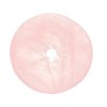 Donut médio de quartzo rosa Qualidade A