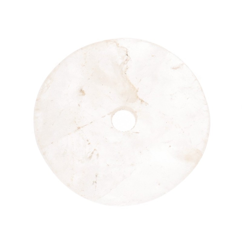 Donut Medio di Quarzo Bianco Qualità A__