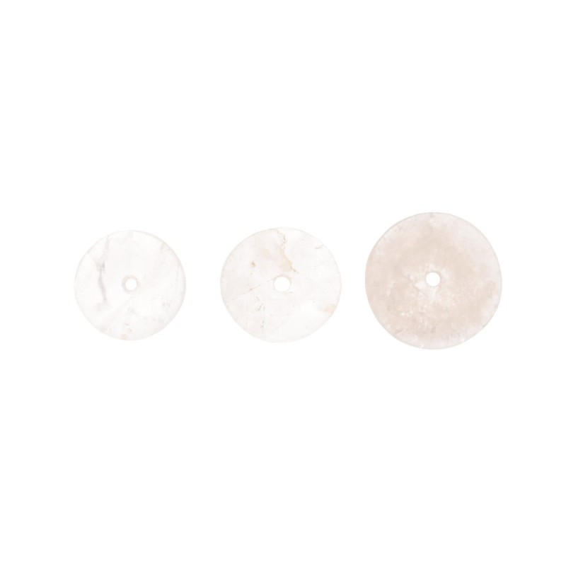 Donut Medio di Quarzo Bianco Qualità A__