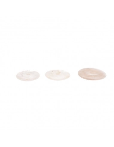 Quartz blanc moyen Donut Qualité A