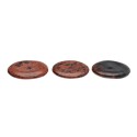 Medium Obsidian Mahogany Donut A__ Grade