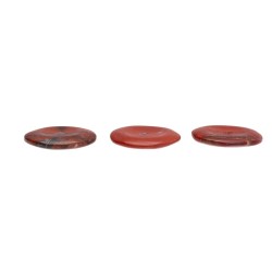 Donut moyen de jaspe rouge Qualité A