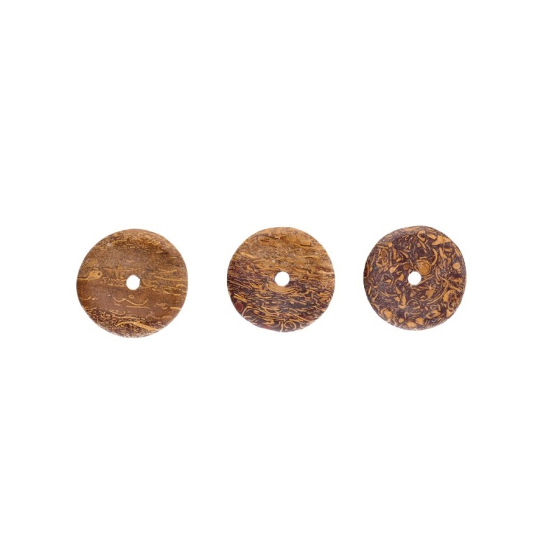 Donut Medio in Giada Fossile Qualità A__