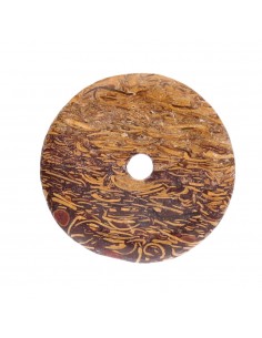 Medium Fossil Jasper Donut...