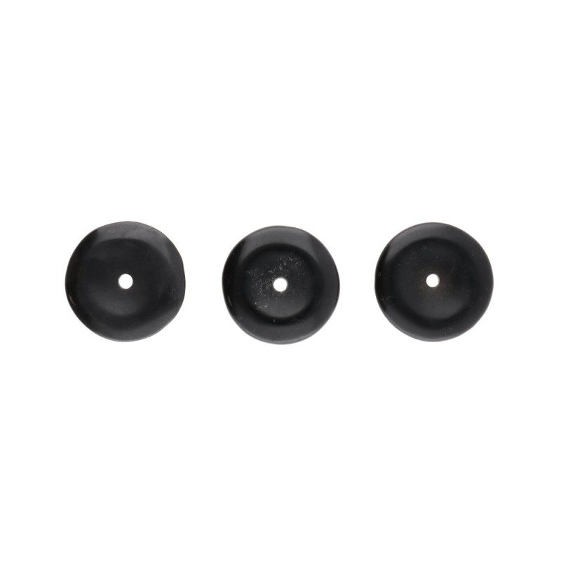 Donut Medio di Obsidiana Nera Qualità