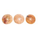 Quartzo Grande Hematoide Quartzo Laranja Donut A__ Qualidade A__