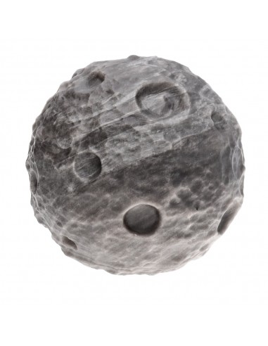 Luna di Ossidiana Argentata Grande